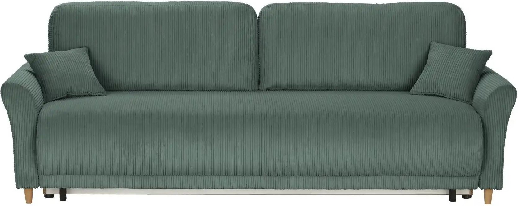 Big Sofa mit Funktion Malyn II ¦ grün ¦ Maße (cm): B: 232 H: 88 T: 100.0 Polstermöbel > Sofas > 2-Sitzer - Höffner