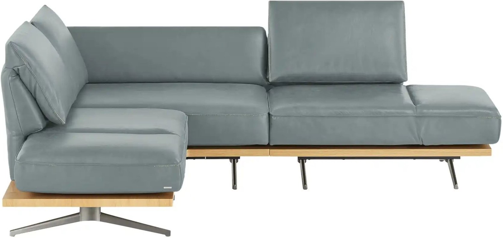 KOINOR Ecksofa Phoenix ¦ grau ¦ Maße (cm): B: 253 H: 87 T: 209.0 Polstermöbel > Sofas > Ecksofas - Höffner