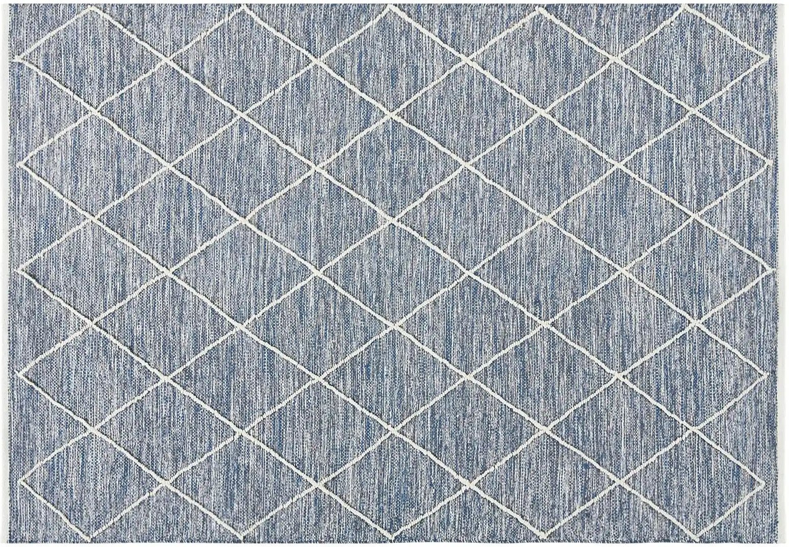 Handgewebter Naturteppich  Pantin ¦ blau ¦ Baumwolle ¦ Maße (cm): B: 140 Teppiche > Naturteppiche - Höffner