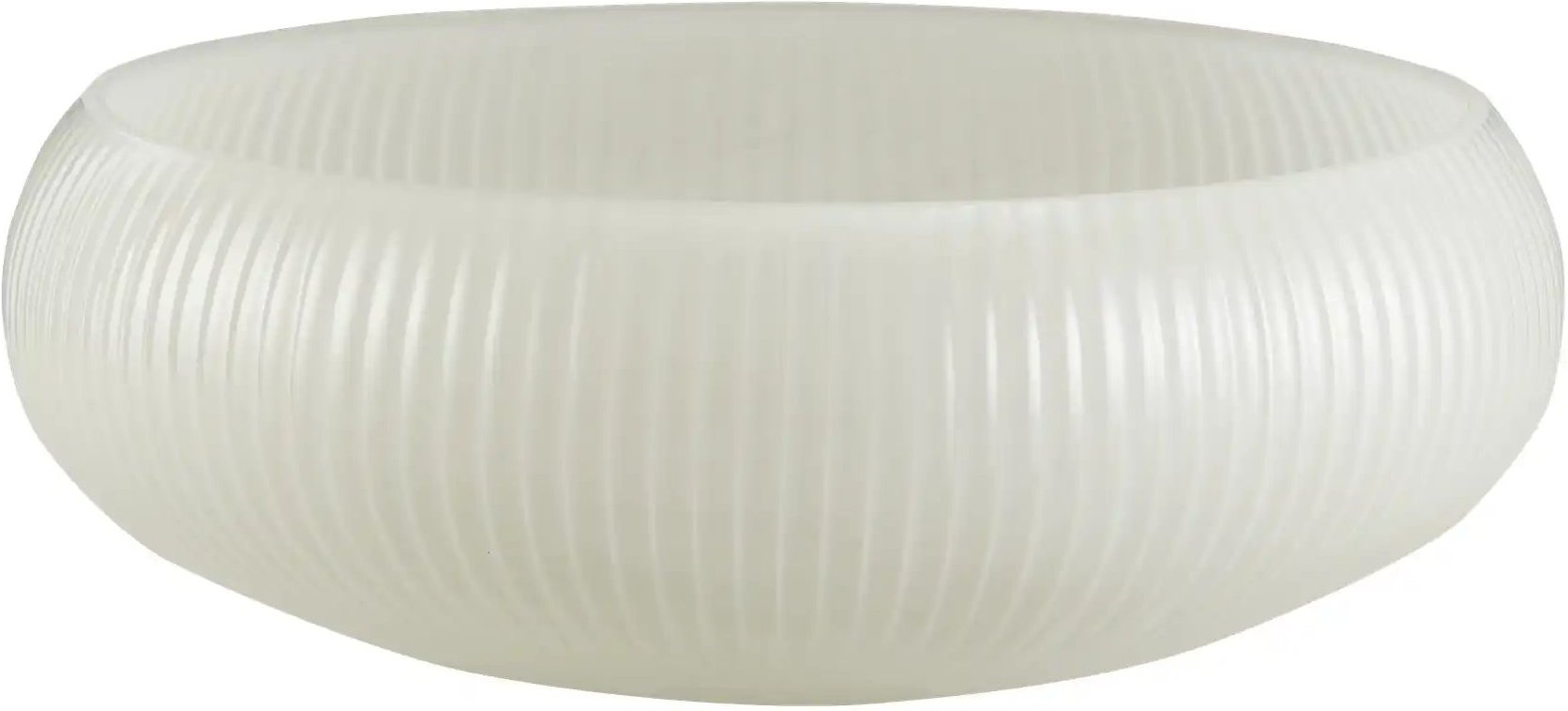 HOME STORY Deko Schale ¦ weiß ¦ Glas ¦ Maße (cm): H: 8,5 Ø: 25 Accessoires > Deko-Schalen - Höffner