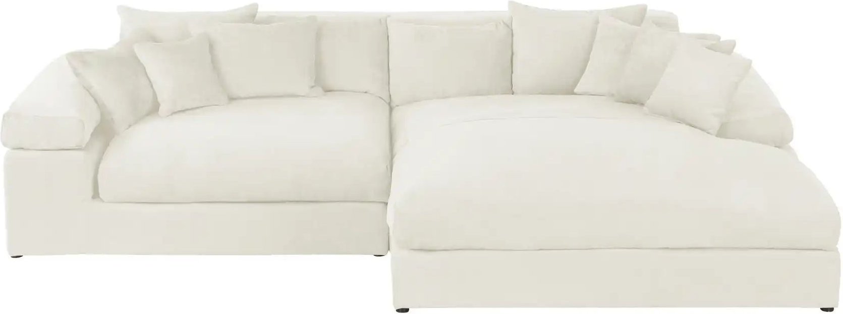 smart Ecksofa Lianea ¦ creme ¦ Maße (cm): B: 291 H: 86 T: 208.0 Polstermöbel > Sofas > 3-Sitzer - Höffner