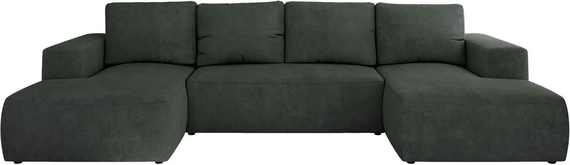 Wohnlandschaft mit Schlaffunktion Trentino ¦ grau ¦ Maße (cm): B: 334 H: 91 Polstermöbel > Sofas > Wohnlandschaften - Hö...