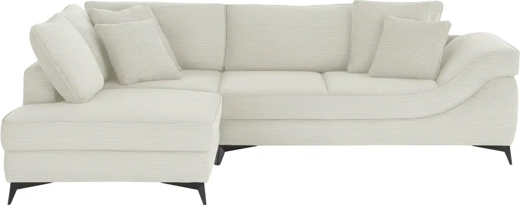 pop Ecksofa  Trentino ¦ creme ¦ Maße (cm): B: 310 H: 98 T: 223.0 Polstermöbel > Sofas > Ecksofas - Höffner