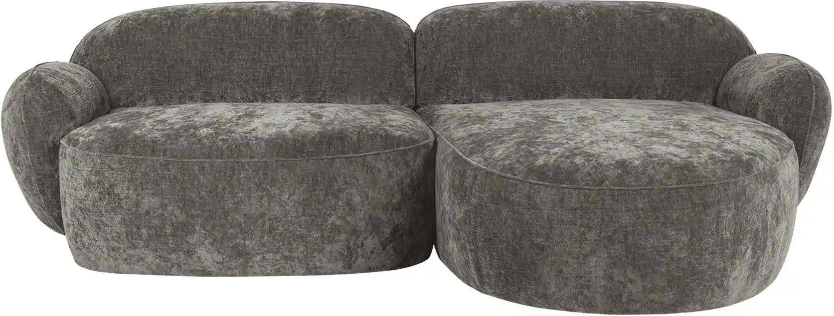 SOHO Ecksofa Bubble ¦ grau ¦ Maße (cm): B: 236 H: 80 T: 164.0 Polstermöbel > Sofas > Ecksofas - Höffner