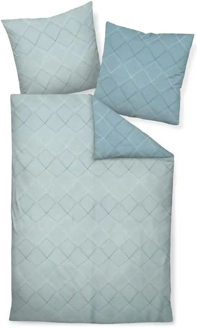 Janine Bettwäsche ¦ blau ¦ Maße (cm): B: 155 H: 3,7 Bettwaren > Bettwäsche > Bettwäsche ganzjährig - Höffner