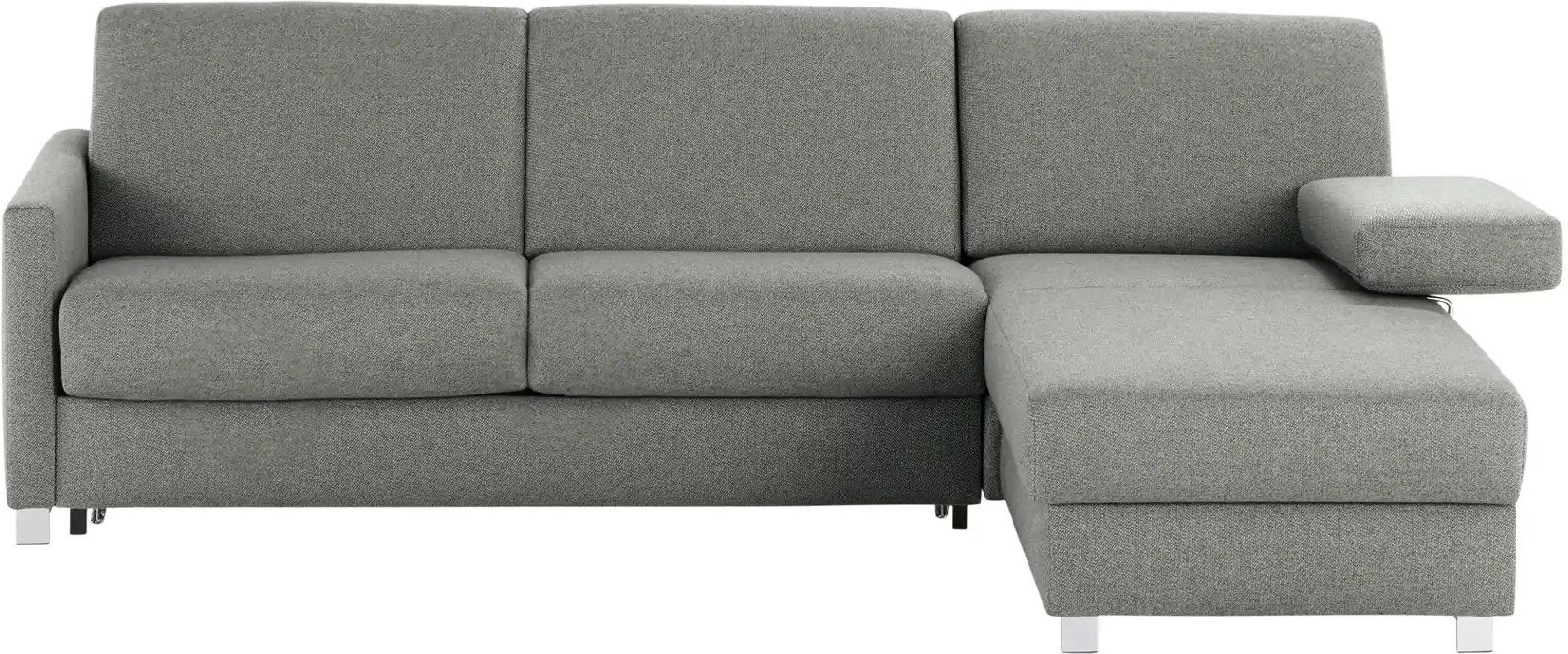 Thumbnail - Ecksofa München ¦ grau ¦ Maße (cm): B: 256 H: 84 T: 183.0 Polstermöbel > Sofas > Ecksofas - Höffner