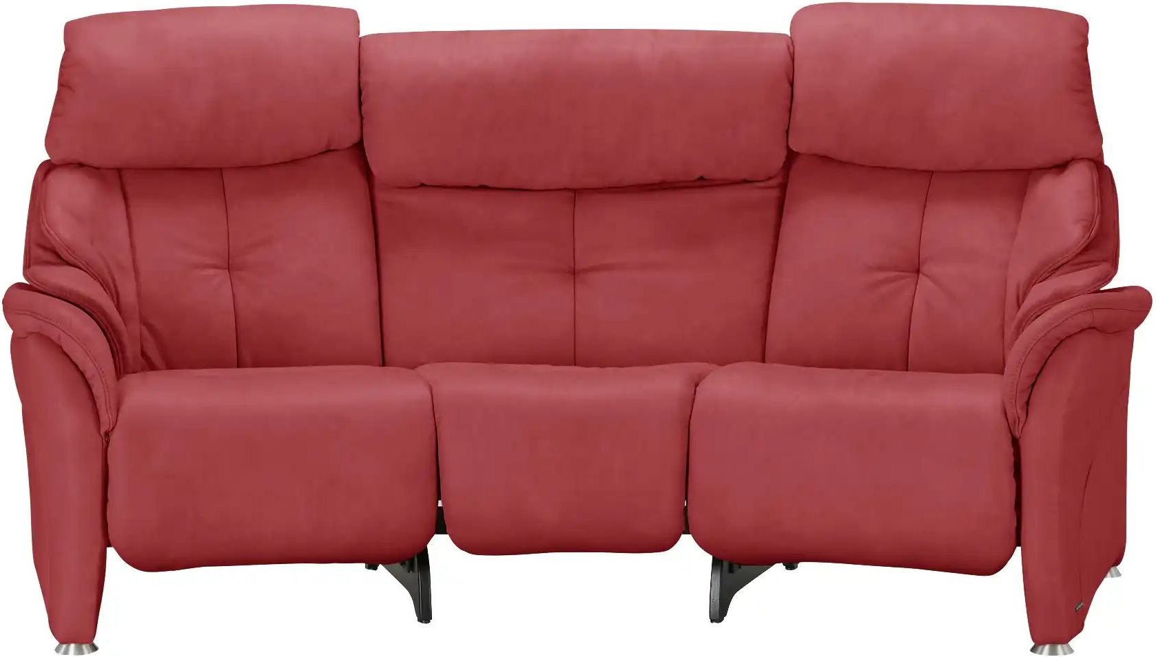 himolla Trapezsofa 4217 ¦ rot ¦ Maße (cm): B: 216 H: 109 T: 101.0 Polstermöbel > Sofas > 3-Sitzer - Höffner