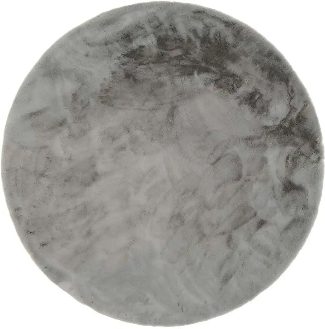 Musterring Teppich ¦ grau ¦ Synthetische Fasern Ø: 160 Teppiche > Wohnteppiche - Höffner