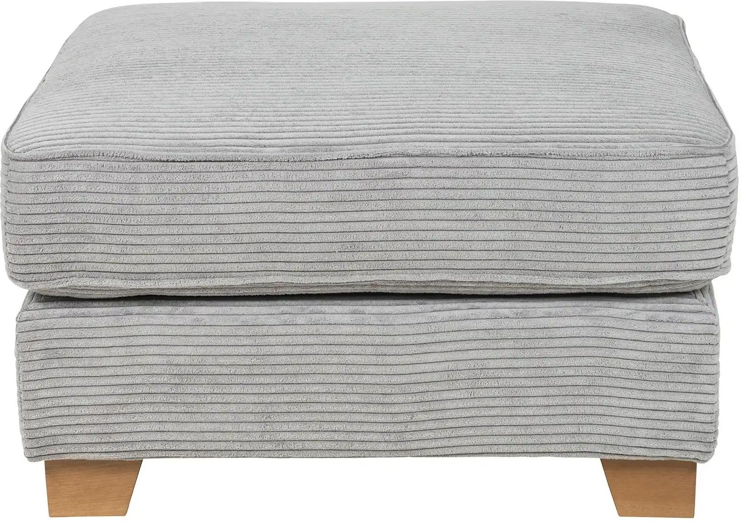 SOHO Hocker Franka ¦ grau ¦ Maße (cm): B: 75 H: 42 T: 62.0 Polstermöbel > Hocker - Höffner
