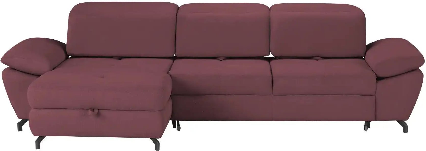 switch Ecksofa  Paolo ¦ rot ¦ Maße (cm): B: 292 H: 84 T: 192.0 Polstermöbel > Sofas > Ecksofas - Höffner