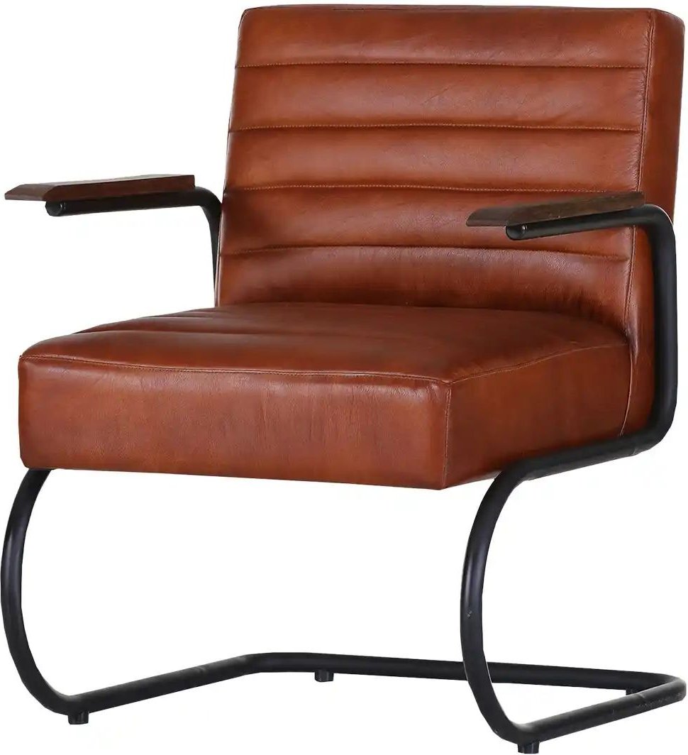 Freischwinger Sessel Buff ¦ braun ¦ Maße (cm): B: 68 H: 84 T: 78.0 Stühle > Schwingstühle - Höffner