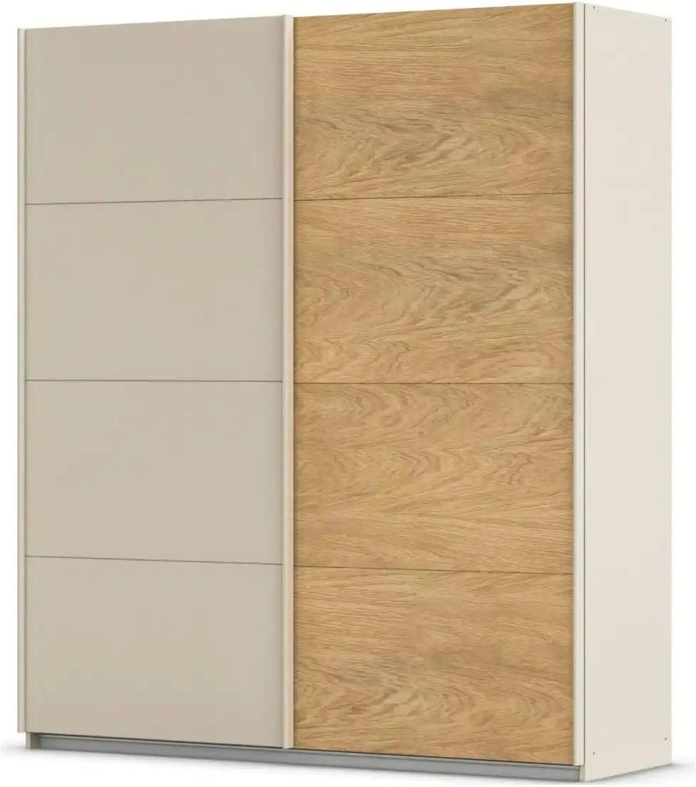 Thumbnail - Schwebetürenschrank 2 türig Malva Extra ¦ creme ¦ Maße (cm): B: 181 H: 210 Schränke > Kleiderschränke > Schwebetürenschr...