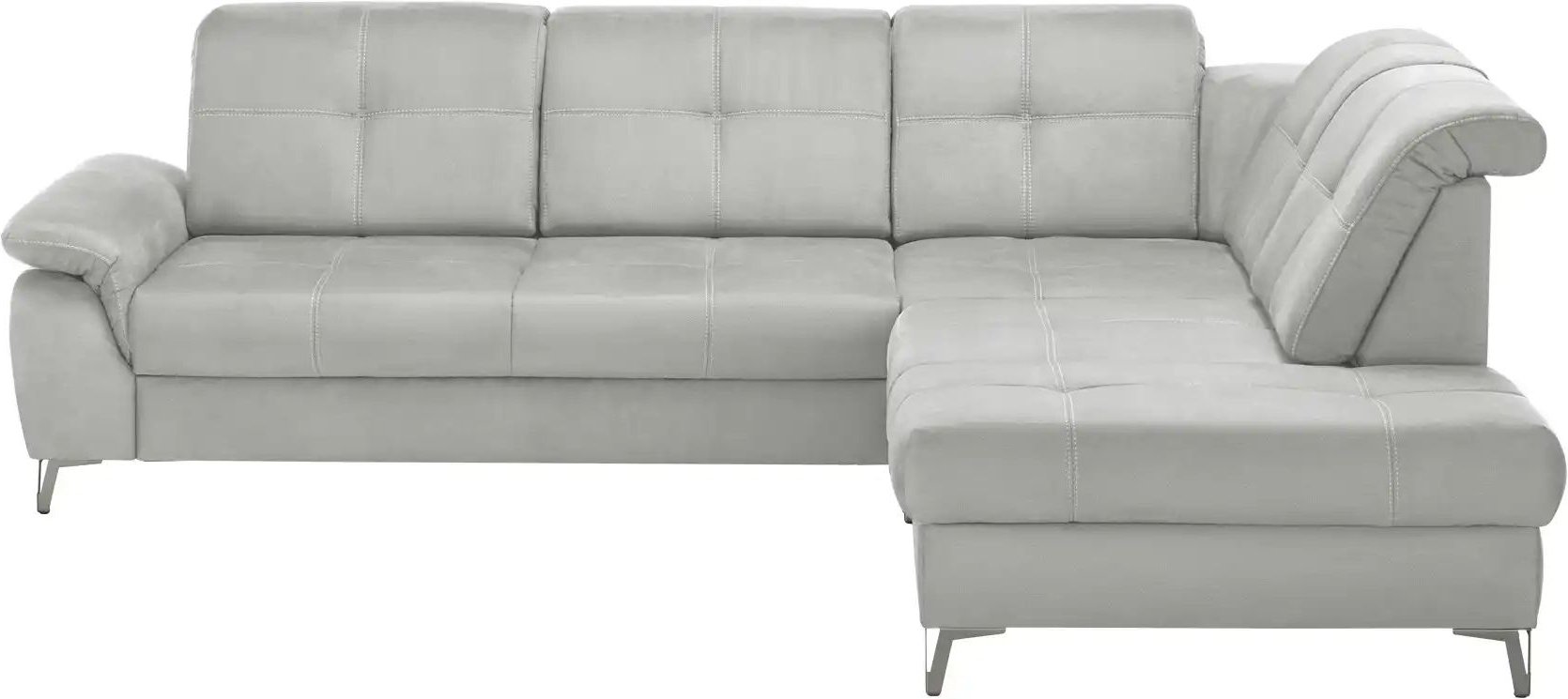 medium Ecksofa Planova II ¦ grau ¦ Maße (cm): B: 282 H: 114 T: 241.0 Polstermöbel > Sofas > Ecksofas - Höffner