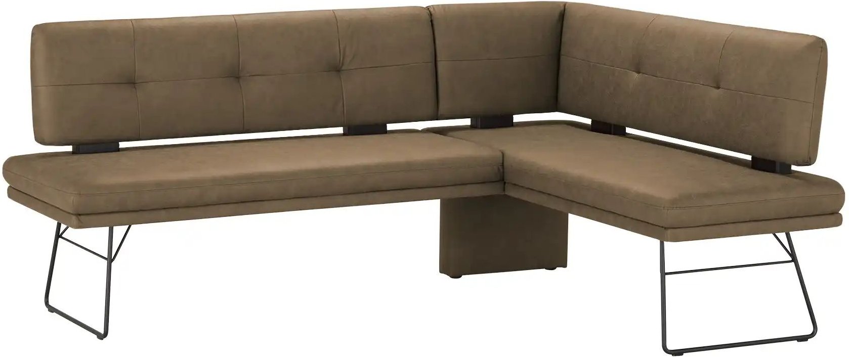 Eckbank Step Two ¦ braun ¦ Maße (cm): B: 207 H: 91 T: 157.0 Bänke > Eckbänke - Höffner