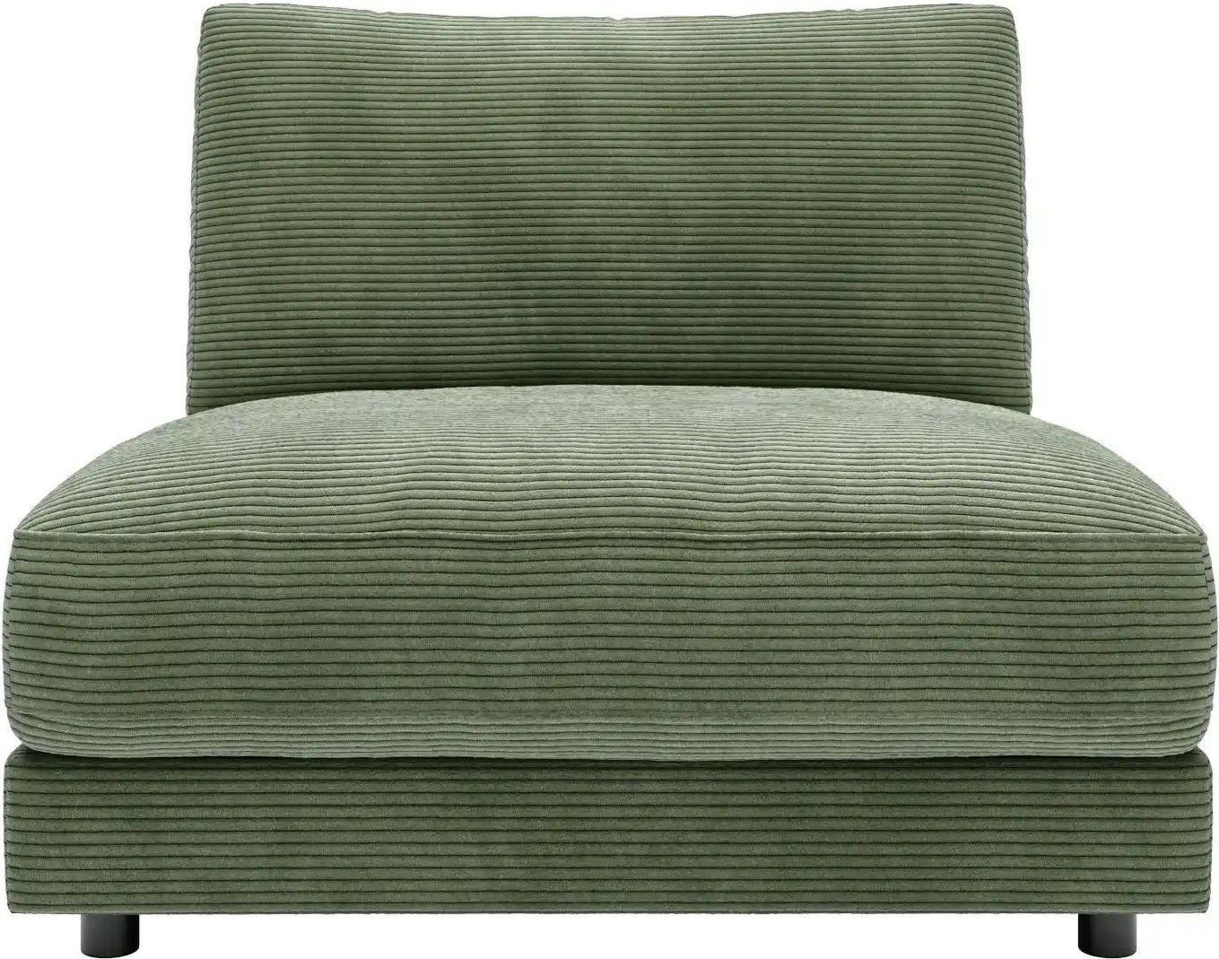 Jette Home Element Einsitzer ohne Armlehne in Cord Sila ¦ grün ¦ Maße (cm): B: 100 H: 85 T: 127.0 Polstermöbel > Sofas >...