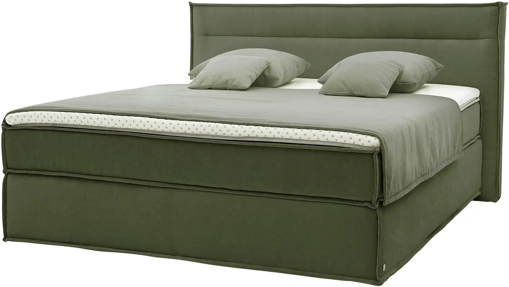 Musterring Boxspringbett JustB! ¦ grün ¦ Maße (cm): B: 180 H: 115 Betten > Boxspringbetten - Höffner