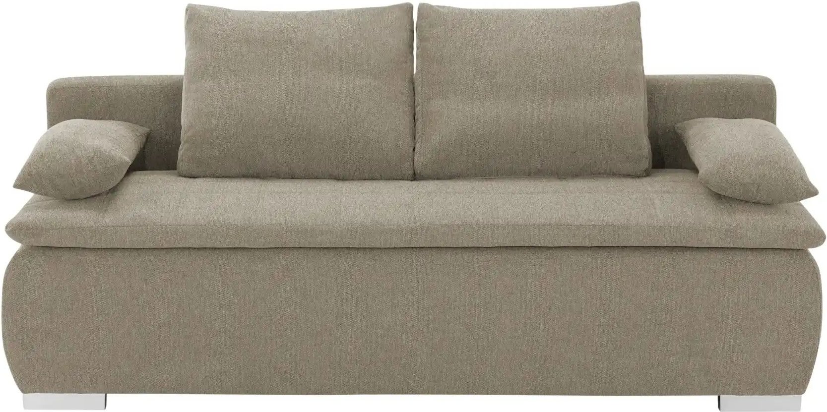 smart Schlafsofa Leonie ¦ braun ¦ Maße (cm): B: 198 H: 92 T: 90.0 Polstermöbel > Sofas > 2-Sitzer - Höffner