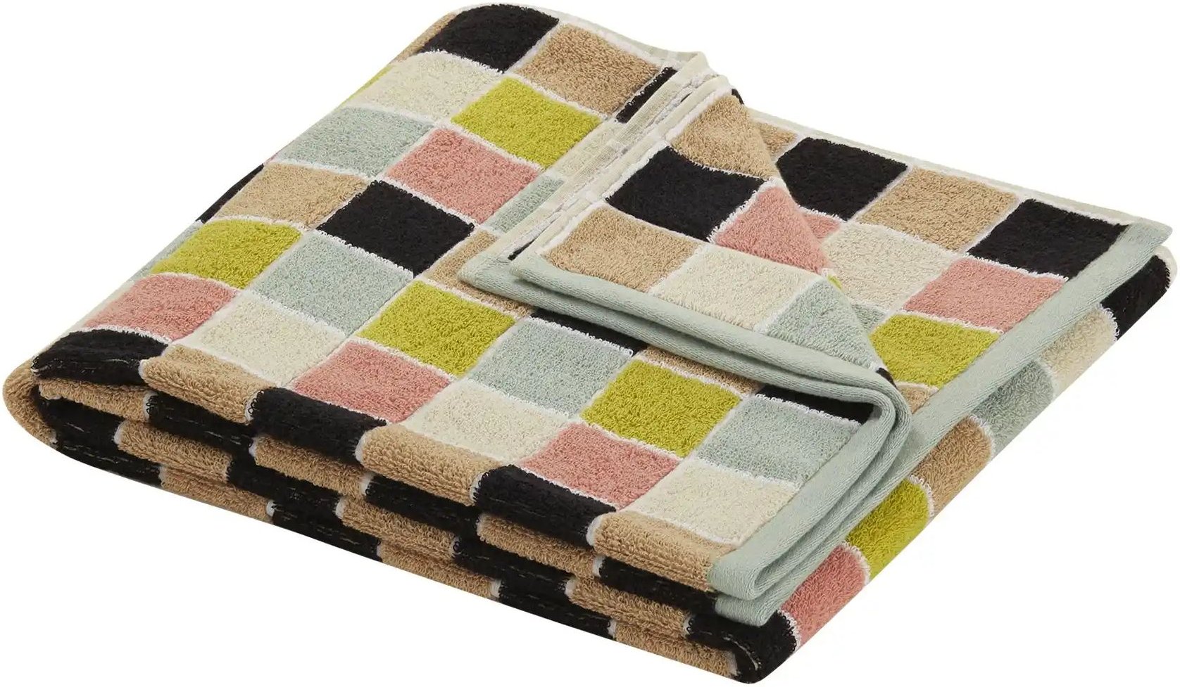 como Duschtuch Karo ¦ mehrfarbig ¦ Maße (cm): B: 70 Badtextilien > Handtücher & Badetücher > Handtücher - Höffner