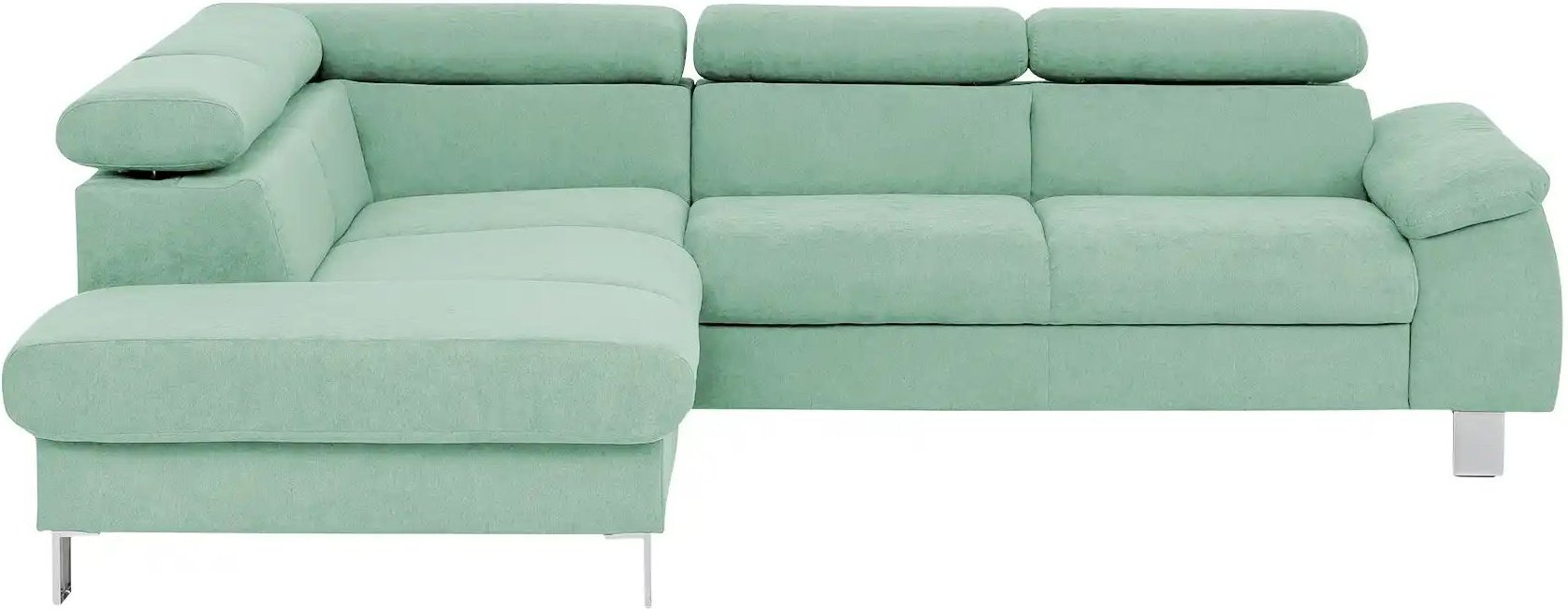 Thumbnail - uno Ecksofa Micky ¦ türkis/petrol ¦ Maße (cm): B: 207 H: 72 T: 249.0 Polstermöbel > Sofas > Ecksofas - Höffner