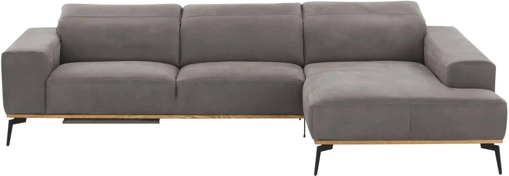 Ravensberger Werkstätten Ecksofa Oakland ¦ grau ¦ Maße (cm): B: 295 H: 98 T: 187.0 Polstermöbel > Sofas > Ecksofas - Hö...
