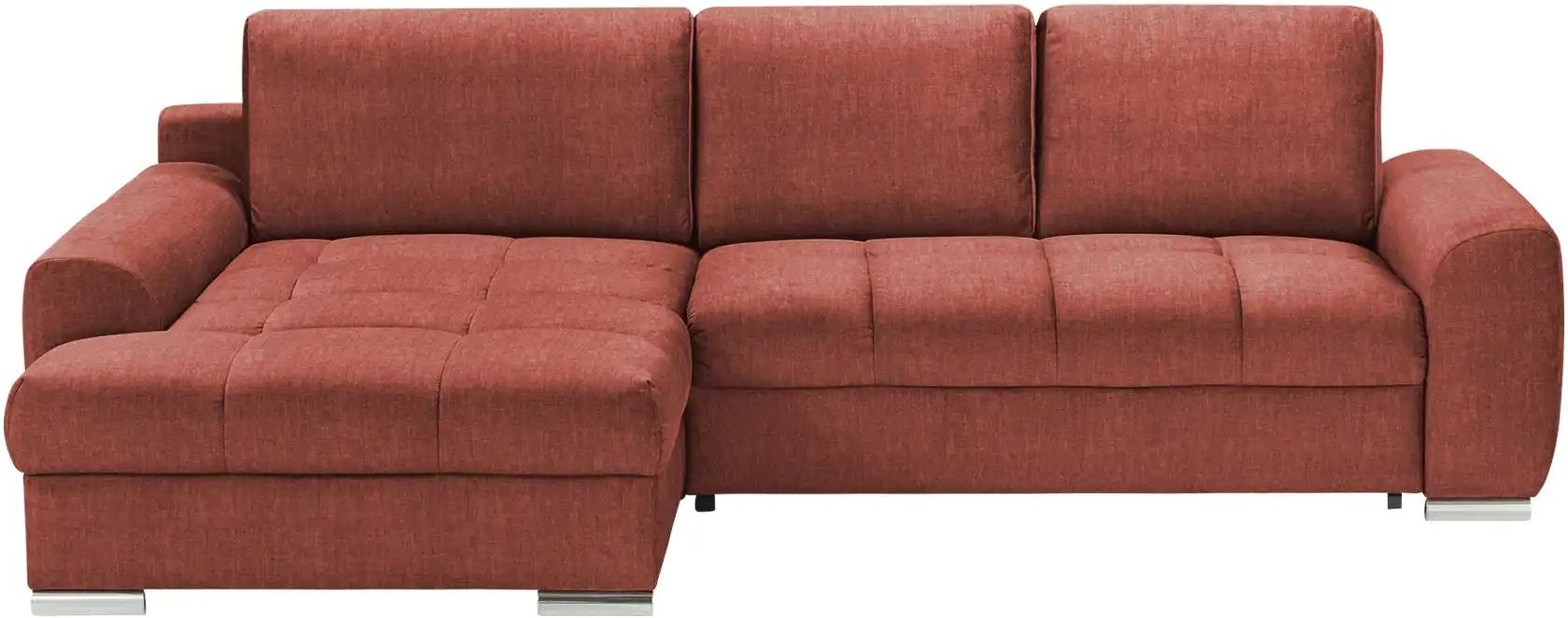 bobb Ecksofa mit Schlaffunktion Soumia ¦ rot ¦ Maße (cm): B: 283 H: 90 T: 181.0 Polstermöbel > Sofas > Ecksofas - Höffne...