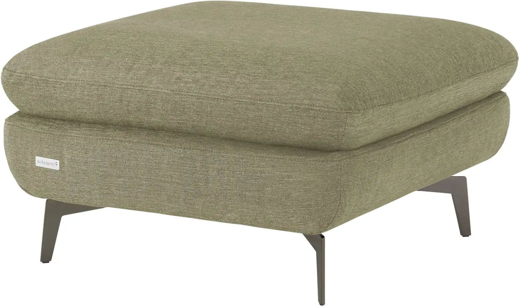 Wohnwert Polsterhocker Amarena ¦ grün ¦ Maße (cm): B: 80 H: 45 T: 80.0 Polstermöbel > Hocker - Höffner