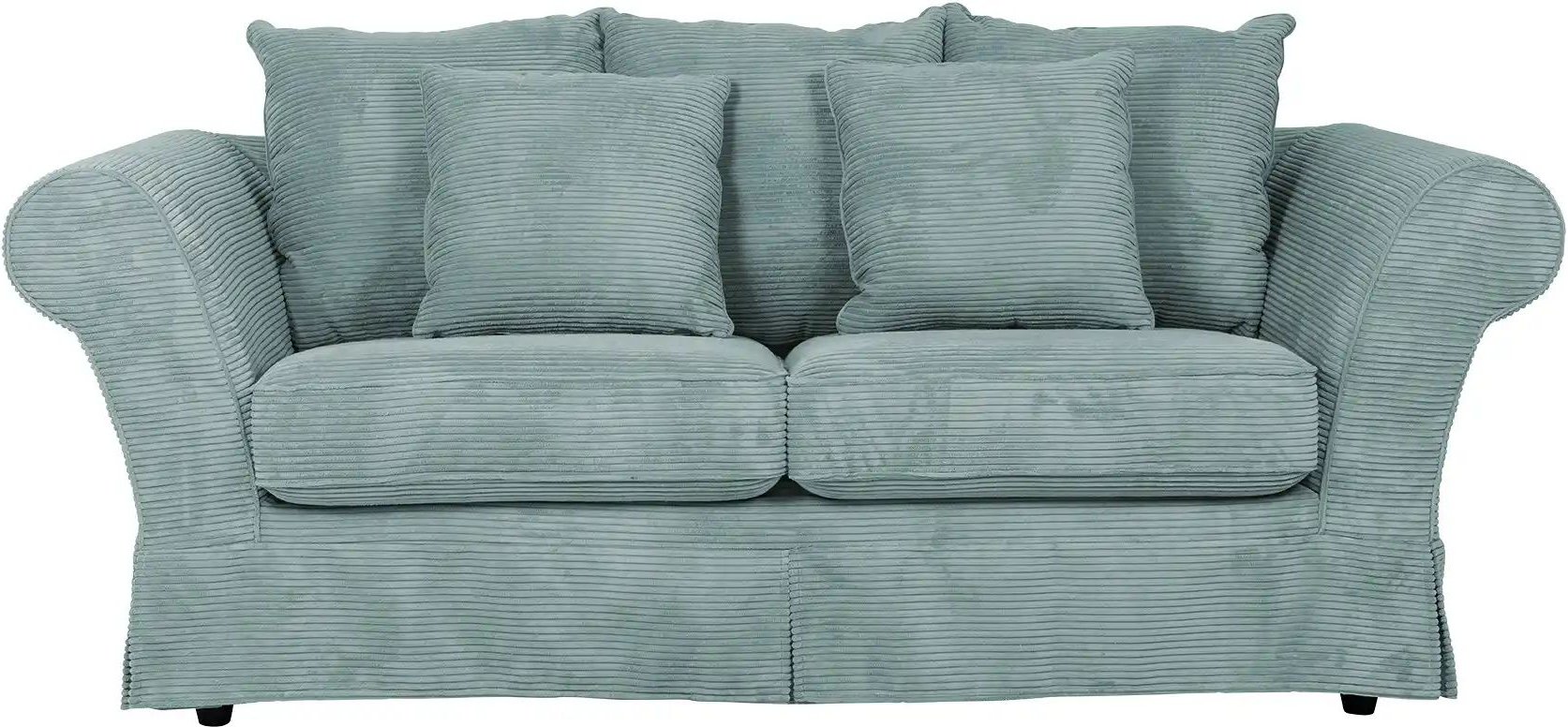 Einzelsofa Olivia ¦ blau ¦ Maße (cm): B: 215 H: 100 T: 98.0 Polstermöbel > Sofas > 2-Sitzer - Höffner