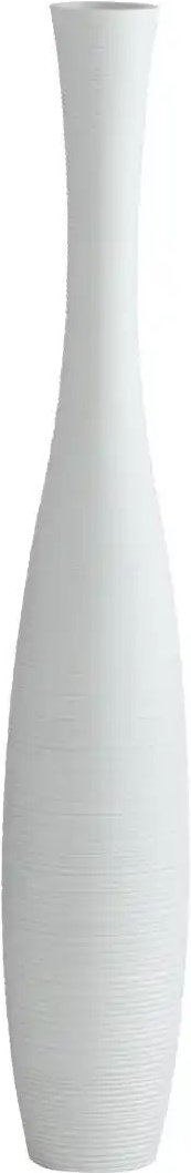 HOME STORY Deko Vase ¦ weiß ¦ Polyresin (Kunstharz) ¦ Maße (cm): H: 105 Ø: 17 Accessoires > Vasen - Höffner