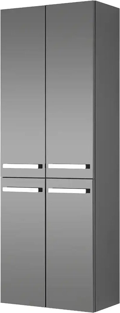 Thumbnail - calmoquick Bad Hochschrank Verler See ¦ grau ¦ Maße (cm): B: 60 H: 168 T: 33.0 Schränke > Badschränke > Bad-Hochschränk...
