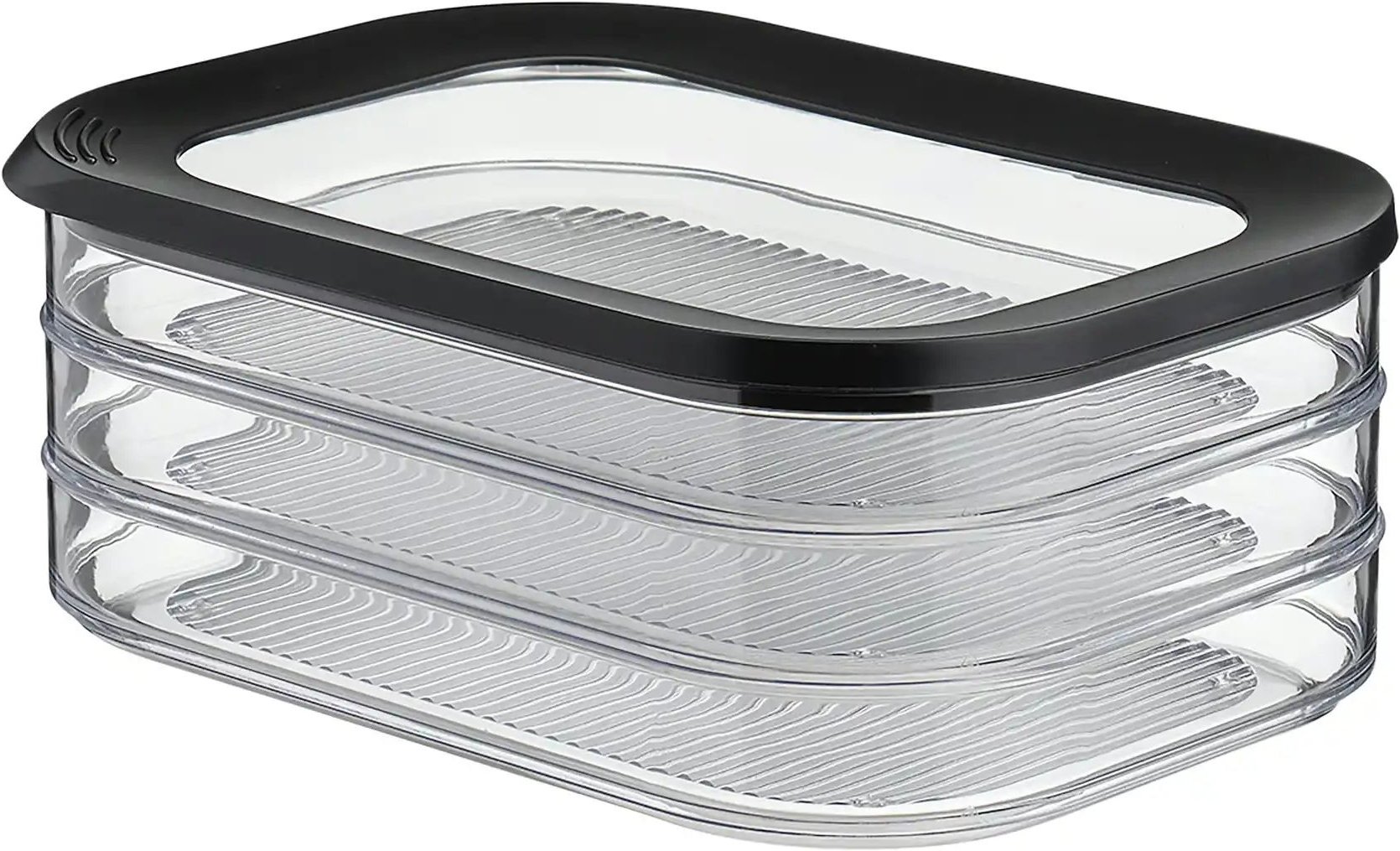 Mepal Kühlschrankdose Modula ¦ transparent/klar ¦ Kunststoff ¦ Maße (cm): B: 16 H: 8,6 Küchenzubehör & Helfer > Küchenh...