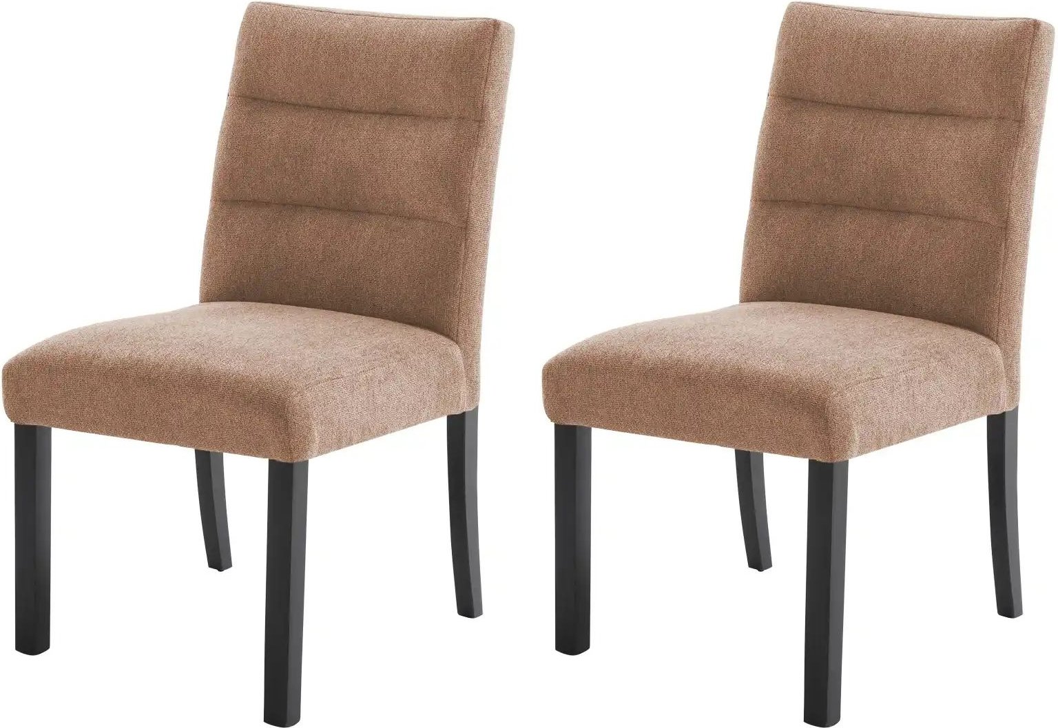 Woodford Esszimmerstuhl im 2er Set Tabby ¦ braun ¦ Maße (cm): B: 50 H: 91 T: 49.0 Stühle > Küchenstühle > Polster Küchen...