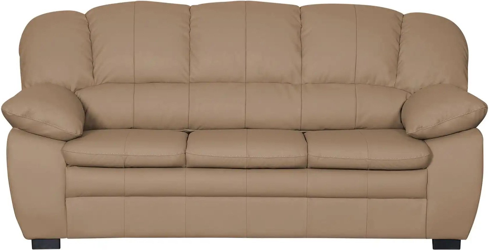 uno Ledersofa aus Echtleder Casino ¦ braun ¦ Maße (cm): B: 191 H: 88 T: 92.0 Polstermöbel > Sofas > 3-Sitzer - Höffner