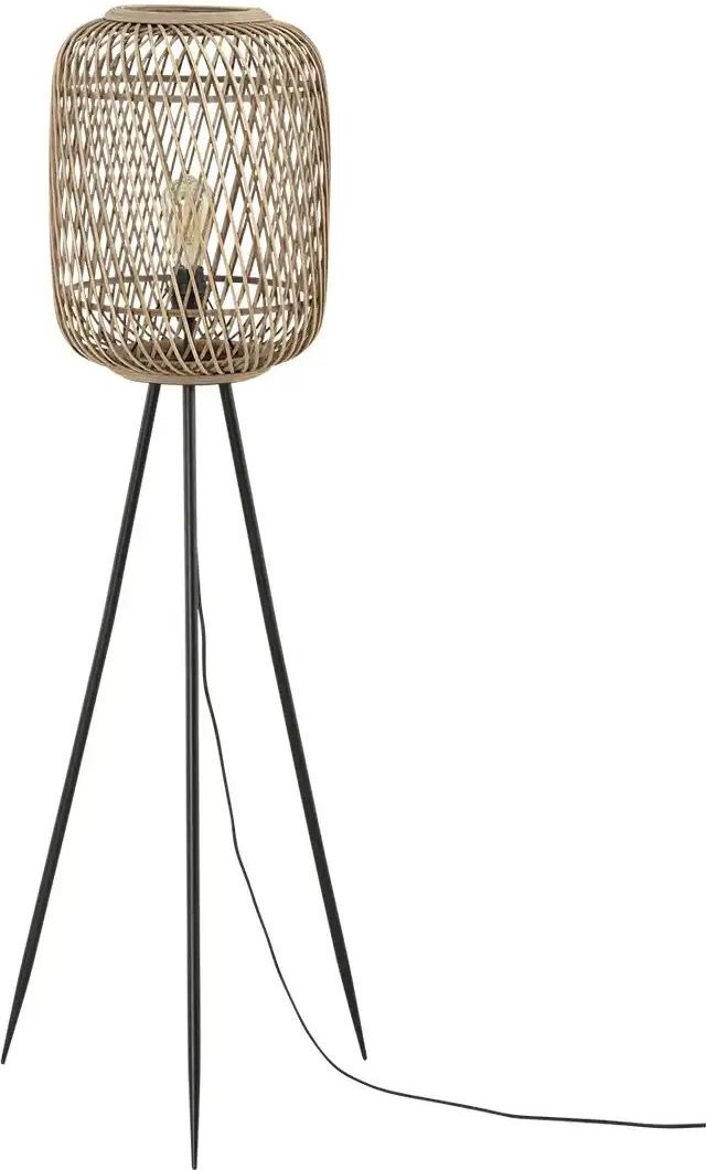 Stehleuchte Woven ¦ holzfarben ¦ Maße (cm): H: 135 Ø: 33 Lampen & Leuchten > Stehlampen - Höffner