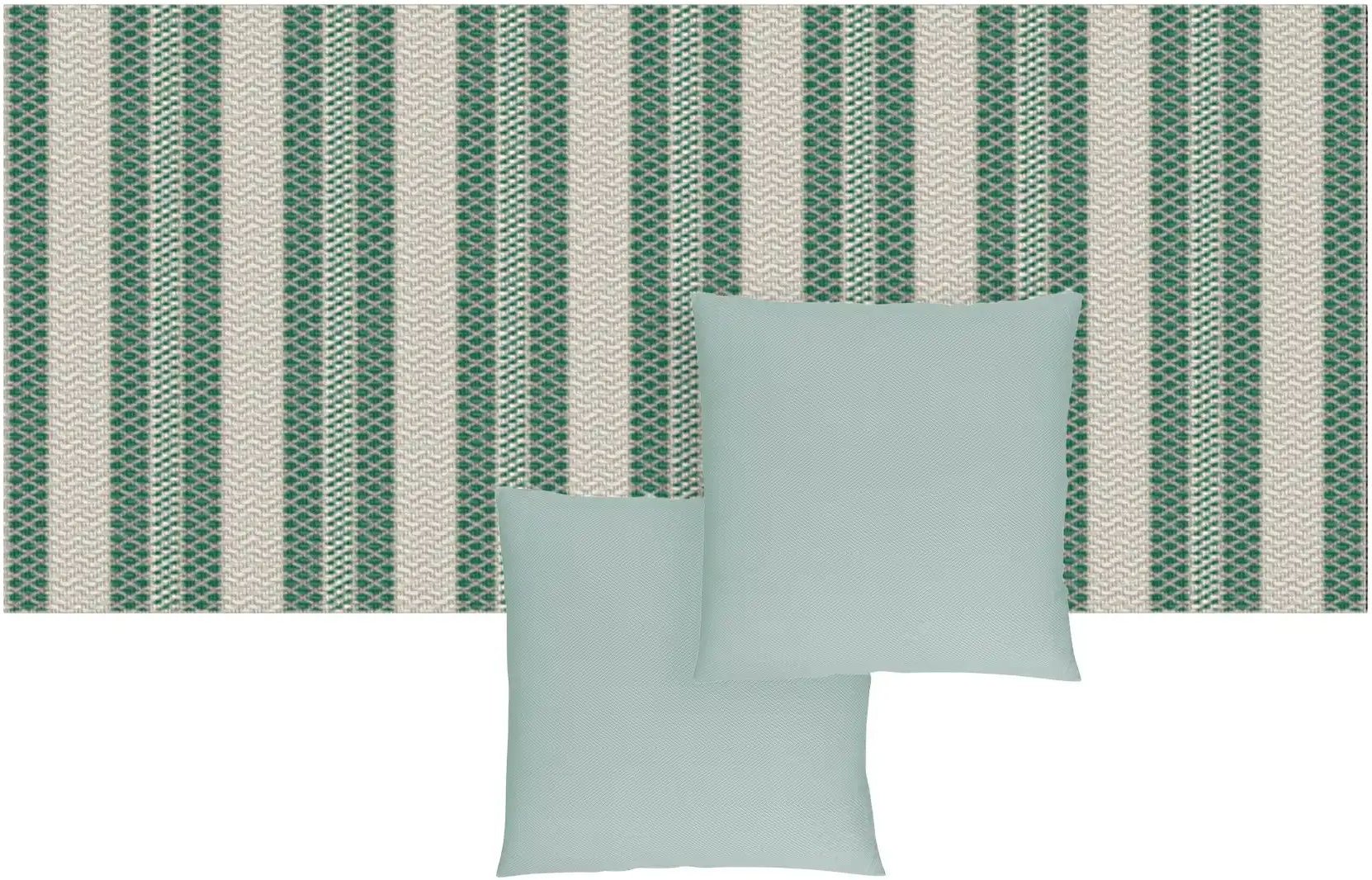 Outdoor-Teppich Vivid-Set ¦ mehrfarbig ¦ Synthetische Fasern ¦ Maße (cm): B: 80 Teppiche > Outdoor Teppiche - Höffner