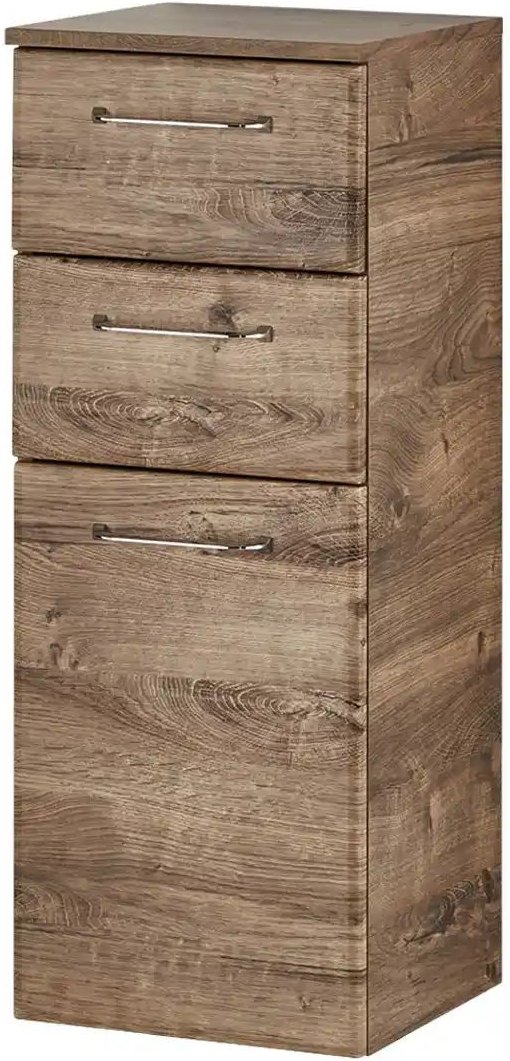 smart Midischrank Onda ¦ holzfarben ¦ Maße (cm): B: 35 H: 90,5 T: 33.0 Schränke > Badschränke > Bad-Hochschränke - Höff...