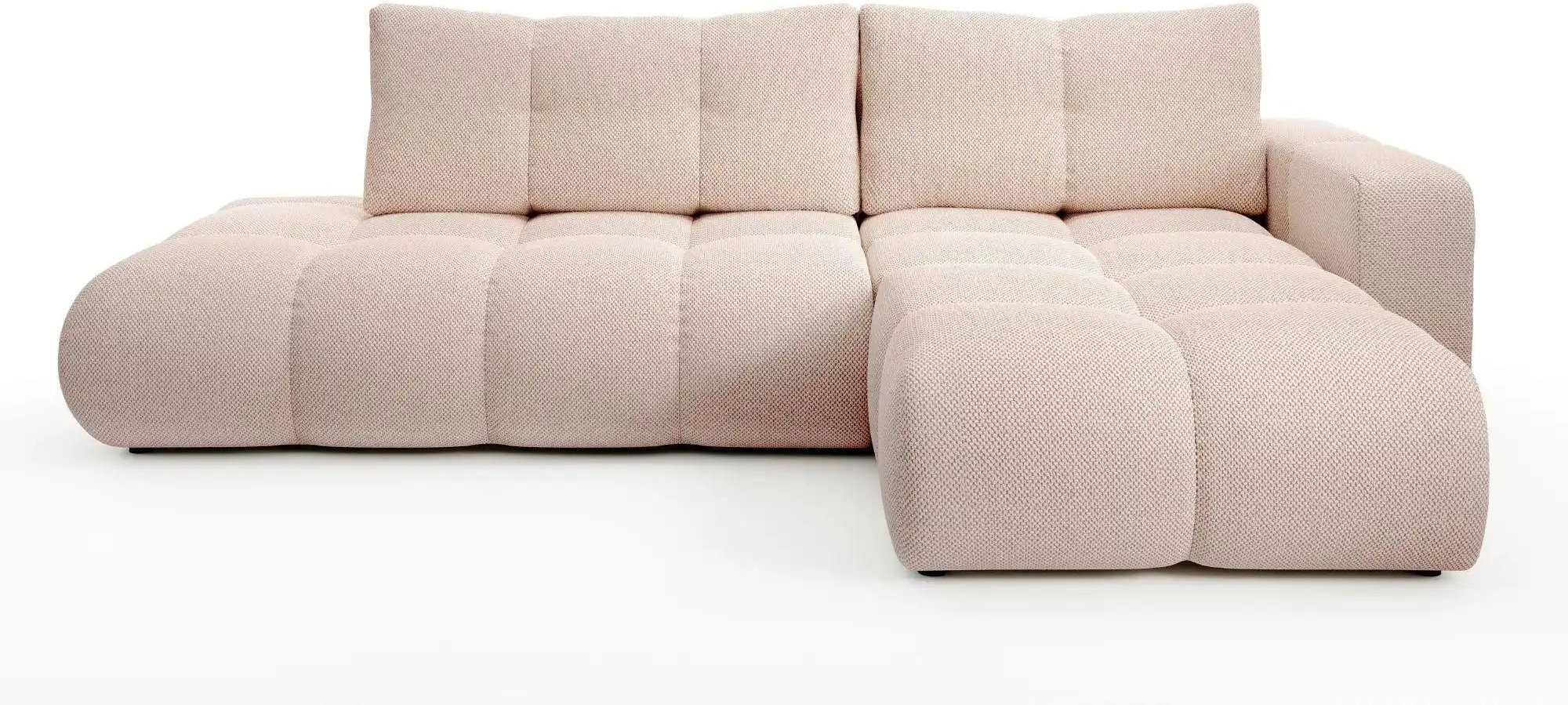 Ecksofa  Sile ¦ rosa/pink ¦ Maße (cm): B: 288 H: 90 Polstermöbel > Sofas > 3-Sitzer - Höffner