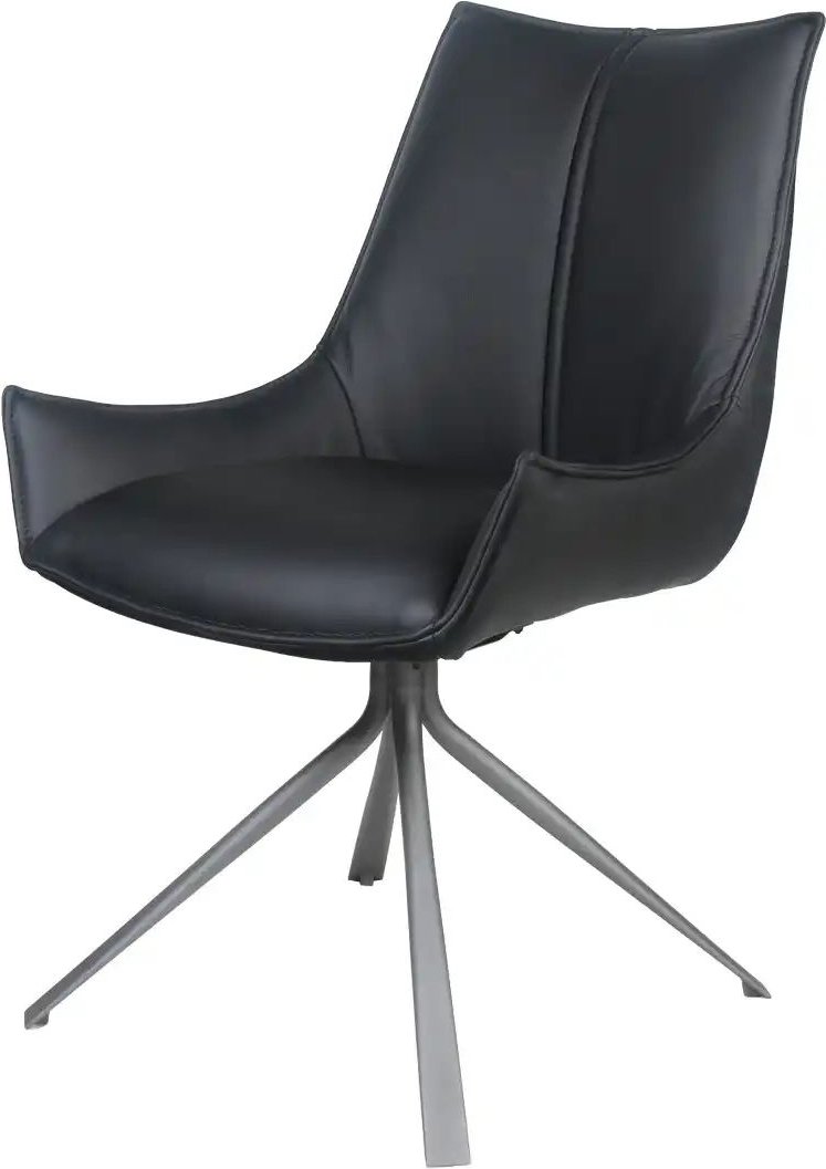 uno Esszimmerstuhl Violetta ¦ schwarz ¦ Maße (cm): B: 57 H: 89 T: 64.0 Stühle > Küchenstühle > Polster Küchenstühle - H...