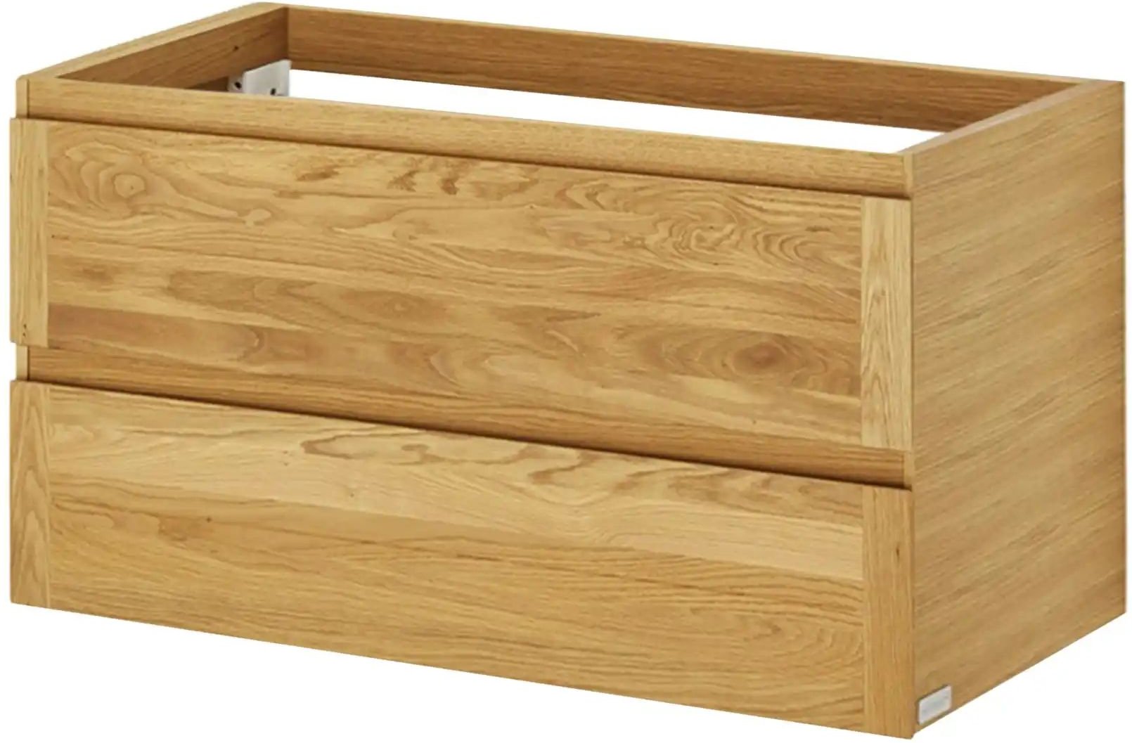 Wohnwert Waschtischunterschrank Capri ¦ holzfarben ¦ Maße (cm): B: 90 H: 52 T: 45.5 Schränke > Badschränke > Waschbecke...