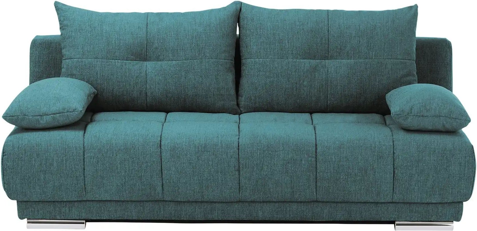 bobb Schlafsofa Isalie ¦ türkis/petrol ¦ Maße (cm): B: 206 H: 92 T: 105.0 Polstermöbel > Sofas > 2-Sitzer - Höffner