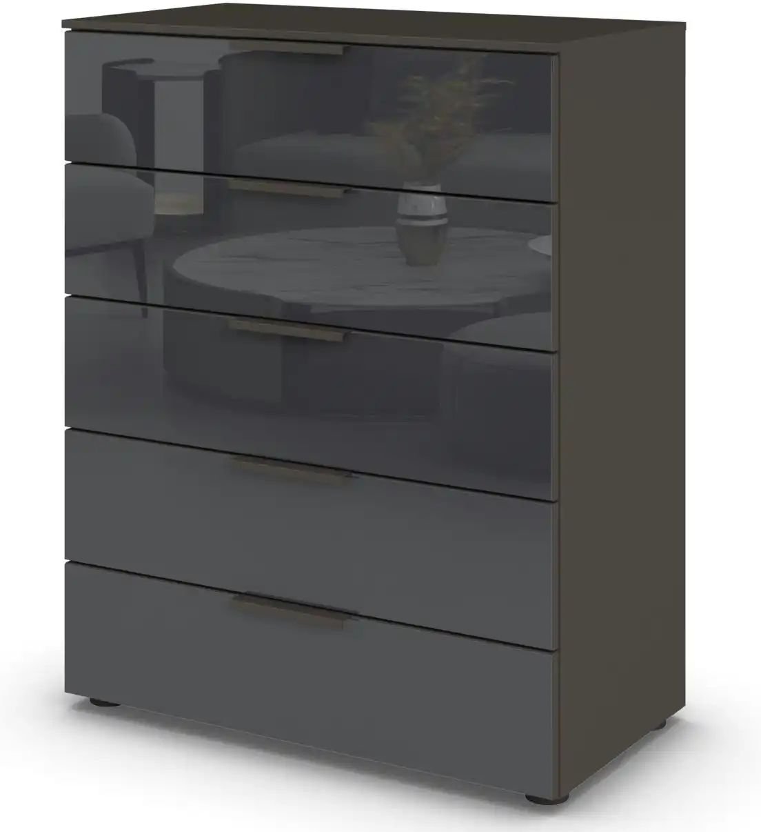 Kommode Flipp ¦ schwarz ¦ Maße (cm): B: 80 H: 100 Kommoden & Sideboards > Kommoden - Höffner