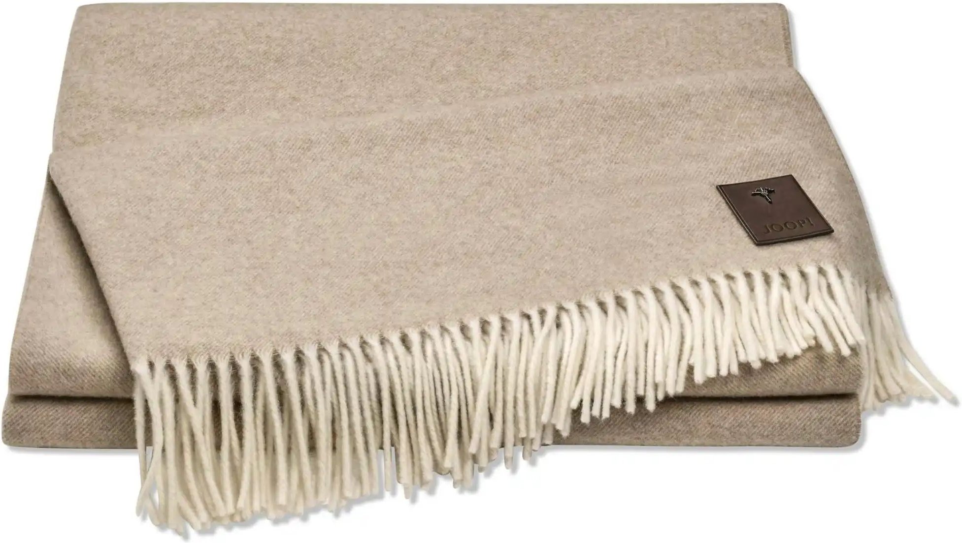 JOOP! Wohndecke Noble   ¦ beige ¦ Kaschmir ¦ Maße (cm): B: 140 H: 1 Dekokissen & Decken > Kuscheldecken & Wohndecken - H...