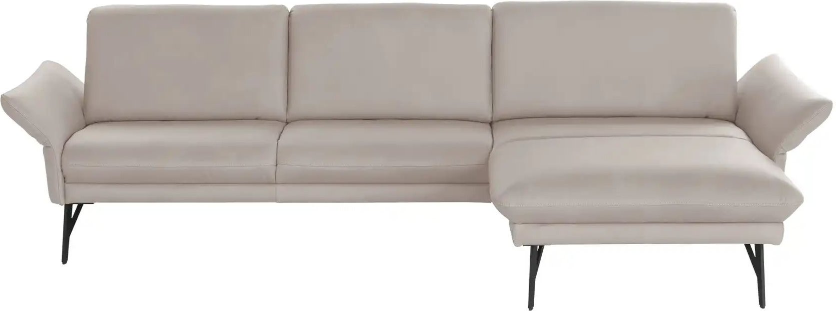 himolla Ecksofa Echtleder 1928 ¦ beige ¦ Maße (cm): B: 296 H: 85 T: 175.0 Polstermöbel > Sofas > Ecksofas - Höffner