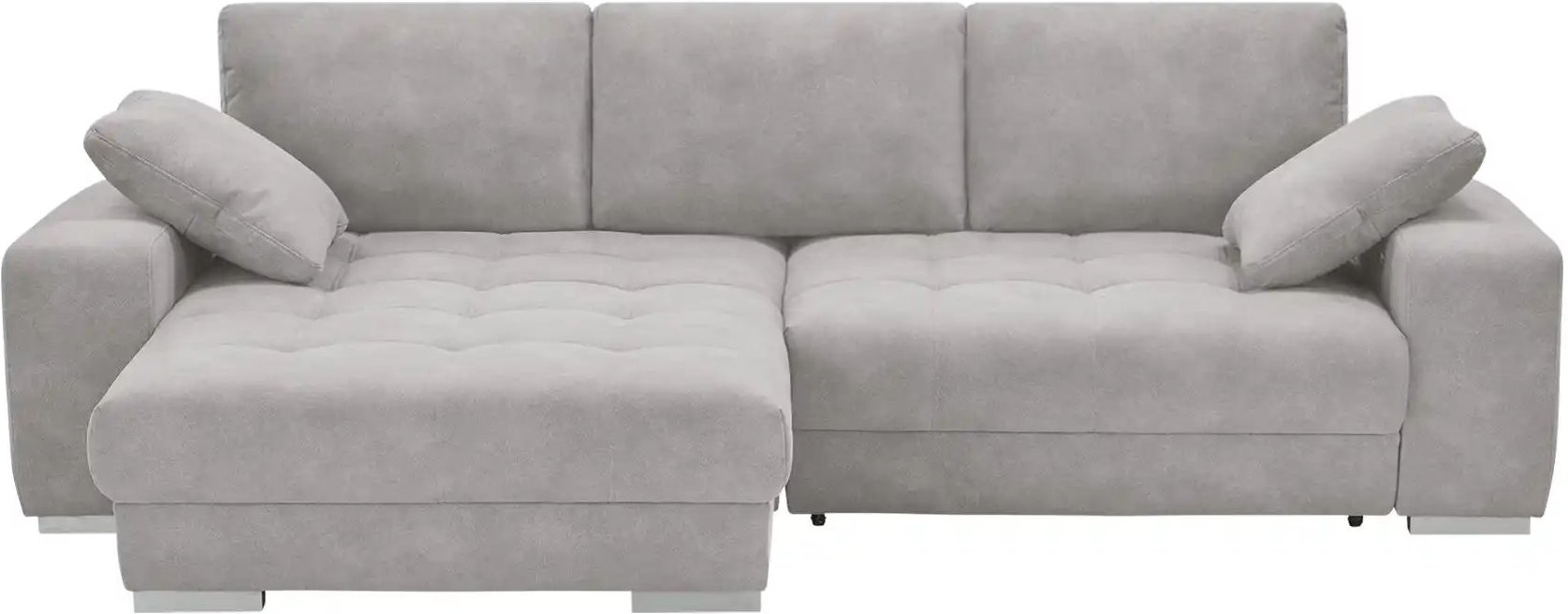 bobb Ecksofa mit pflegeleichtem Bezugsstoff Caro II ¦ grau ¦ Maße (cm): B: 305 H: 87 T: 202.0 Polstermöbel > Sofas > Eck...