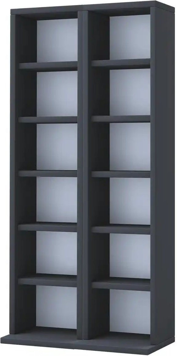 Thumbnail - Standregal 2er-Set Milano ¦ schwarz ¦ Maße (cm): B: 42 H: 91,8 T: 20.0 Regale > Standregale - Höffner