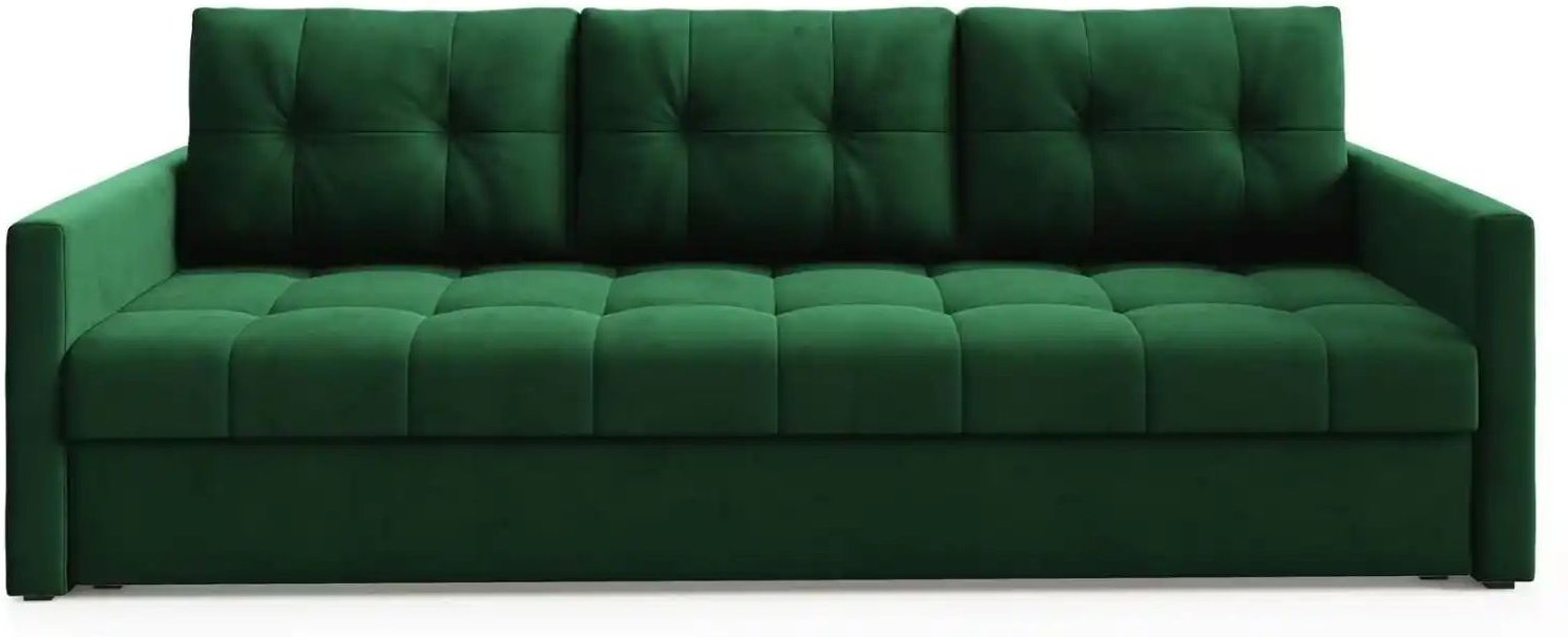 Einzelsofa Olivia ¦ grün ¦ Maße (cm): B: 230 H: 86 Polstermöbel > Sofas > 3-Sitzer - Höffner