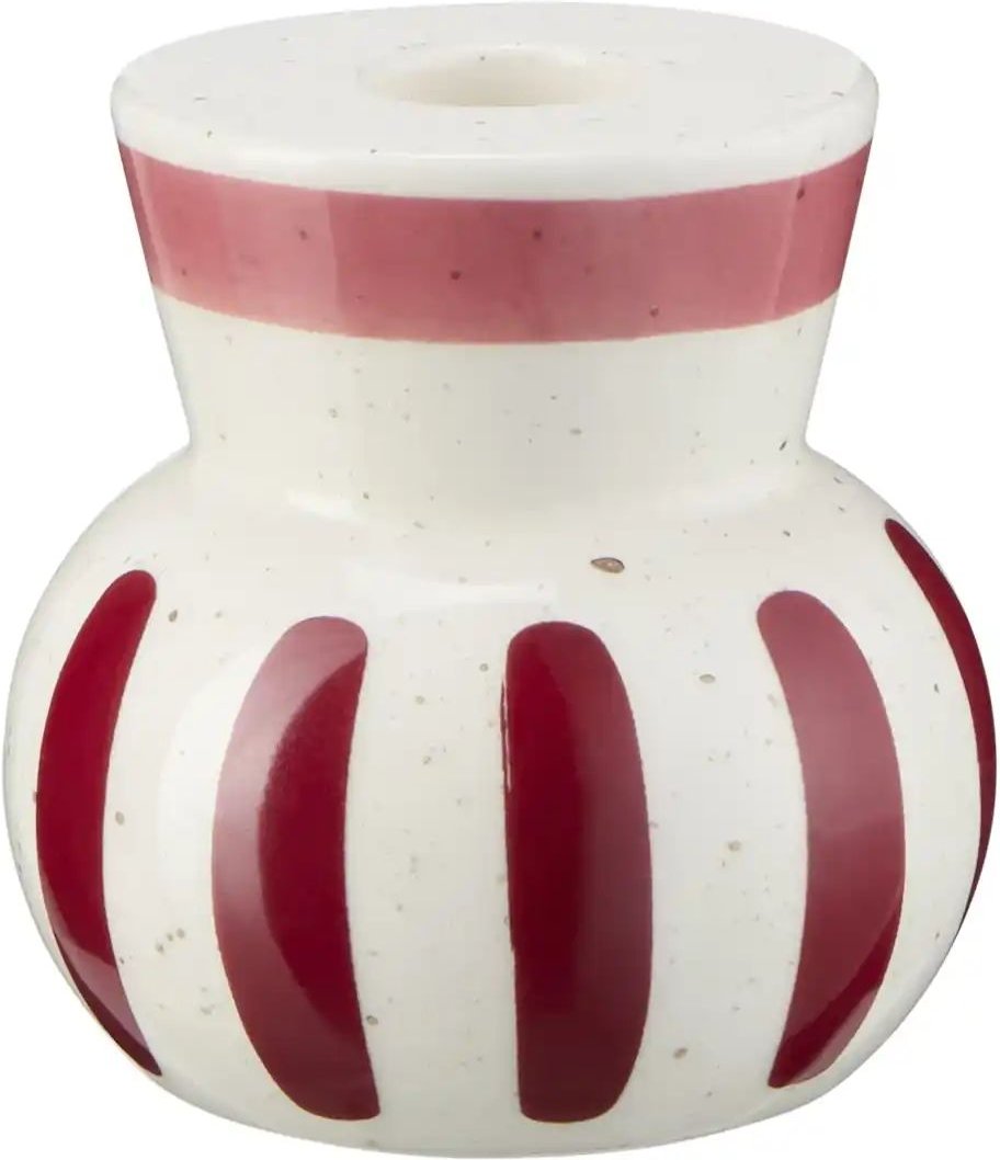HOME STORY Kerzenhalter   ¦ braun ¦ Dolomite ¦ Maße (cm): H: 8  Ø: 7.5 Accessoires > Kerzen & Kerzenständer > Kerzenstän...