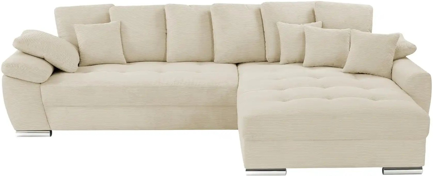 bobb Ecksofa  Farina ¦ creme ¦ Maße (cm): B: 323 H: 92 T: 222.0 Polstermöbel > Sofas > Ecksofas - Höffner