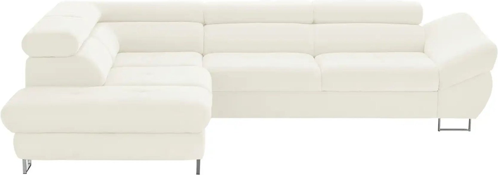 switch Ecksofa Fabio ¦ weiß ¦ Maße (cm): B: 280 H: 69 T: 235.0 Polstermöbel > Sofas > Ecksofas - Höffner