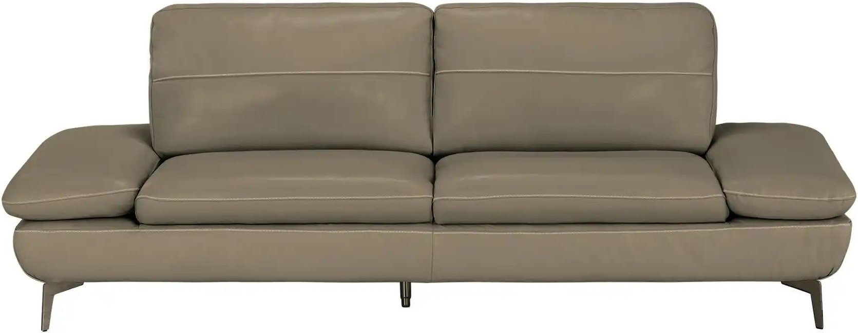 Wohnwert Ledersofa Amarena ¦ braun ¦ Maße (cm): B: 226 H: 81 T: 96.0 Polstermöbel > Sofas > 3-Sitzer - Höffner