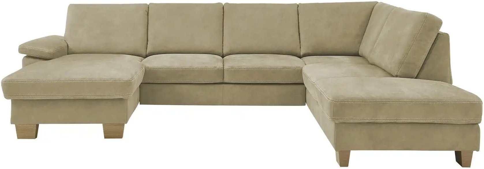 meinSofa Wohnlandschaft Samu ¦ grün ¦ Maße (cm): B: 316 H: 90 T: 235.0 Polstermöbel > Sofas > Schlafsofas - Höffner
